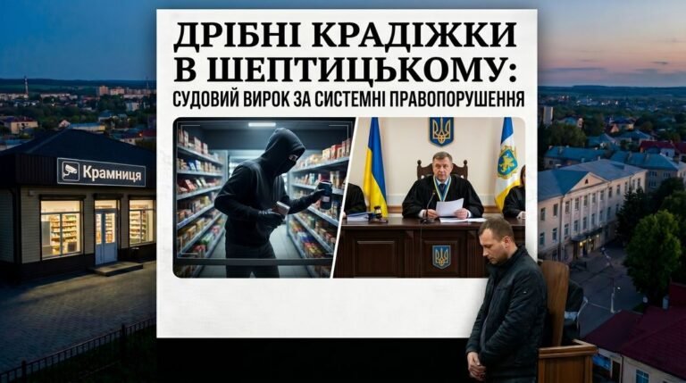 Дрібні крадіжки в Шептицькому
