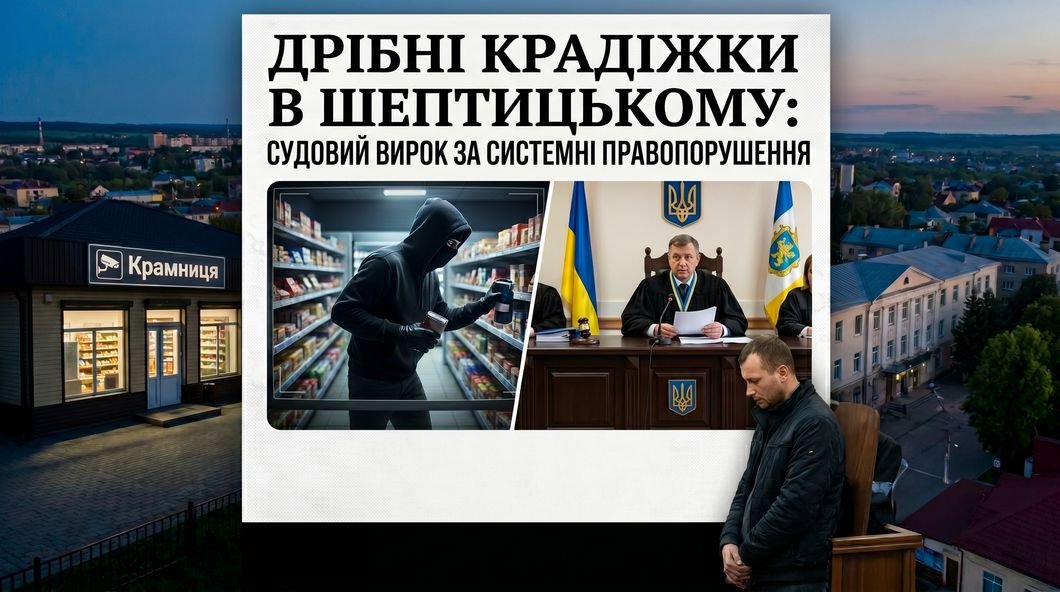Дрібні крадіжки в Шептицькому