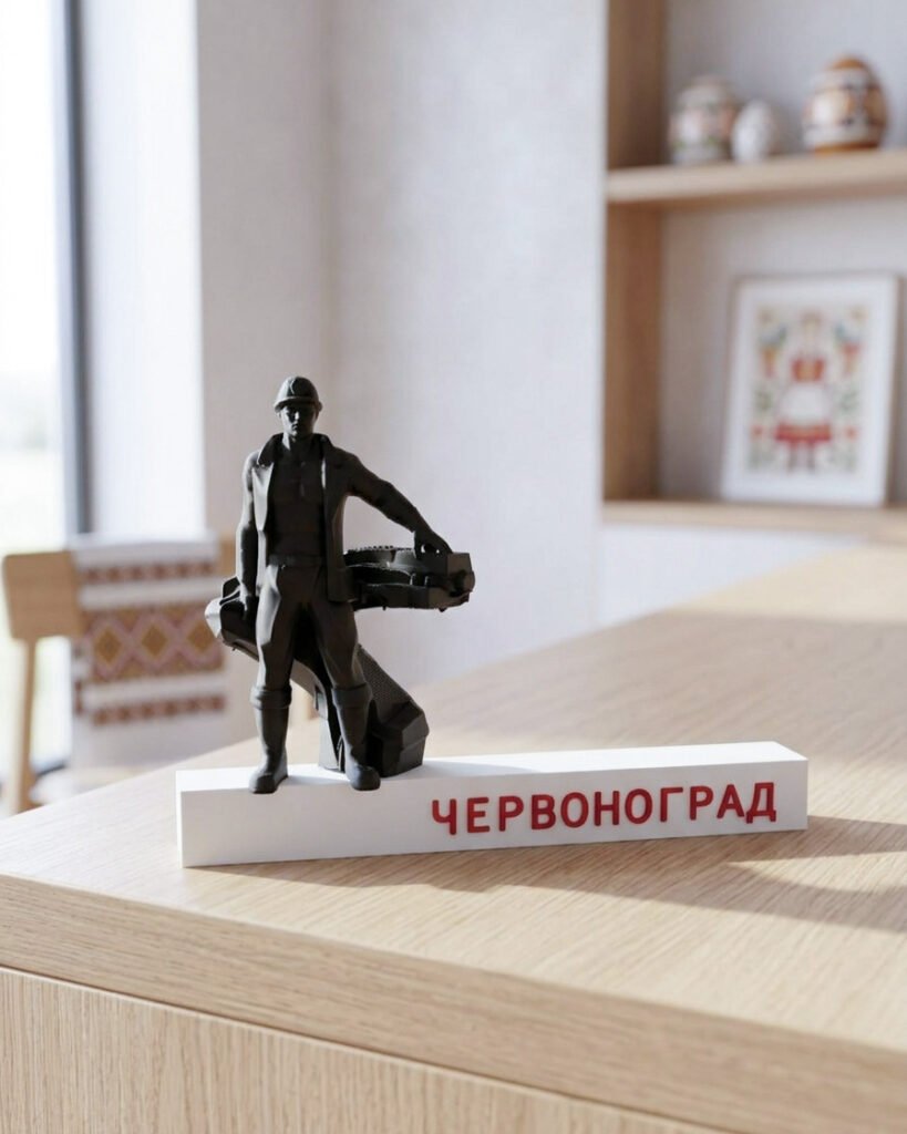 Сувенірна міні-стела «Червоноград»
